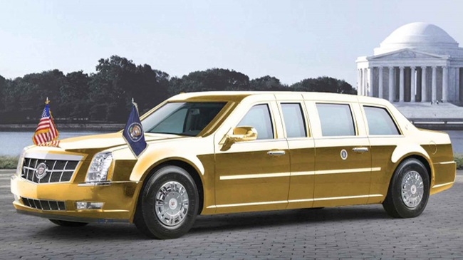Xe của Donald Trump, limosine Cadilllac, Quái thú, the Beast 2.0
