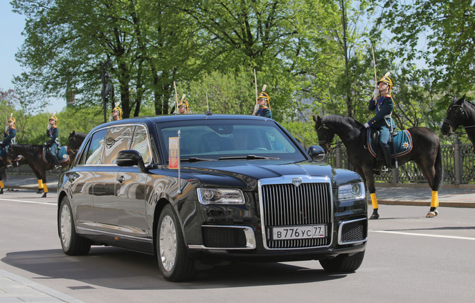 Siêu xe limosine của Tổng Thống Nga Putin