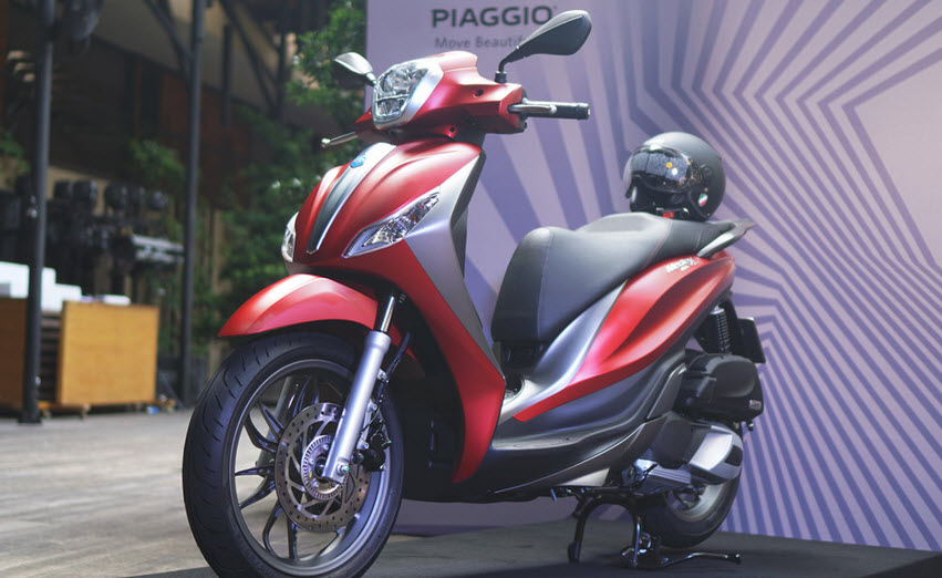 Công nghệ tiện ích trên xe máy, Piaggio Medley ABS 2018