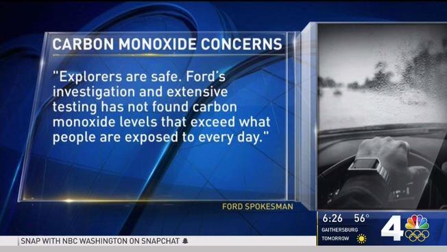 Ford Explorer bị triệu hồi vì rò rỉ khí độc, Ford Explorer, triệu hồi xe