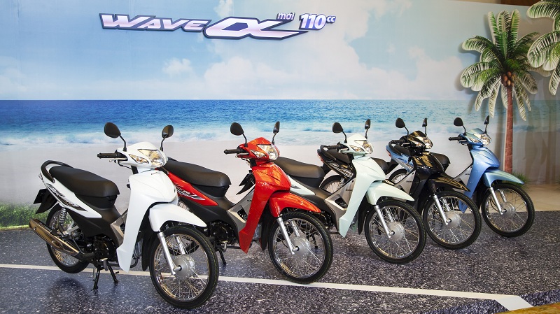Honda Việt Nam, doanh số bán hàng, thị trường xe máy, wave alpha