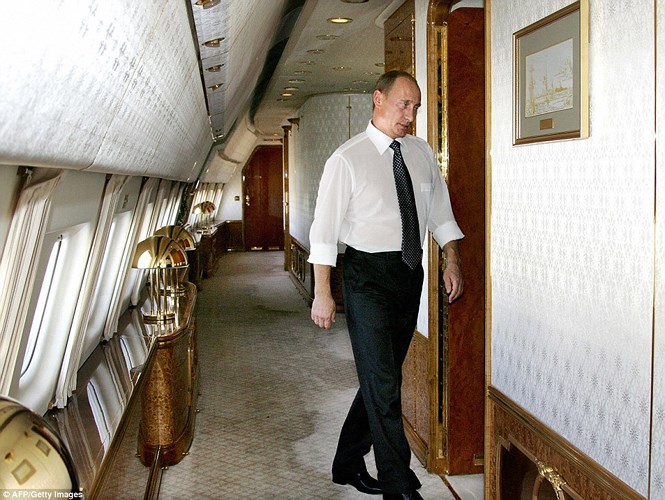 Chuyên cơ của Tổng thống Nga Putin