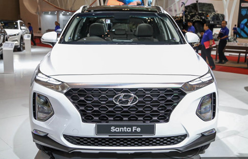 Hyundai SantaFe 2019, giá xe Hyundai SantaFe 2019, Hyundai SantaFe 2019 ra mắt