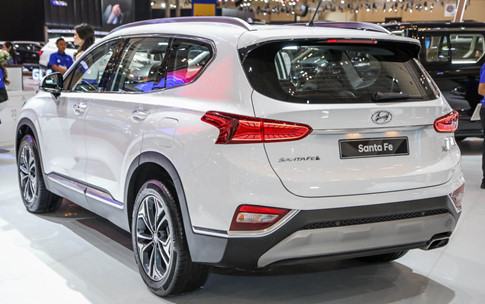 Hyundai SantaFe 2019, giá xe Hyundai SantaFe 2019, Hyundai SantaFe 2019 ra mắt