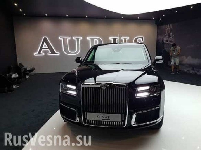 Siêu xe của Tổng thống Nga Putin, limousine, Aurus Senat, xe tổng thống
