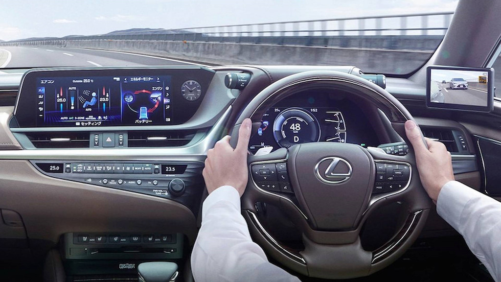 xe của Lexus không cần dùng đến gương chiếu hậu, gương chiếu hậu, camera chiếu hậu, công nghệ xe