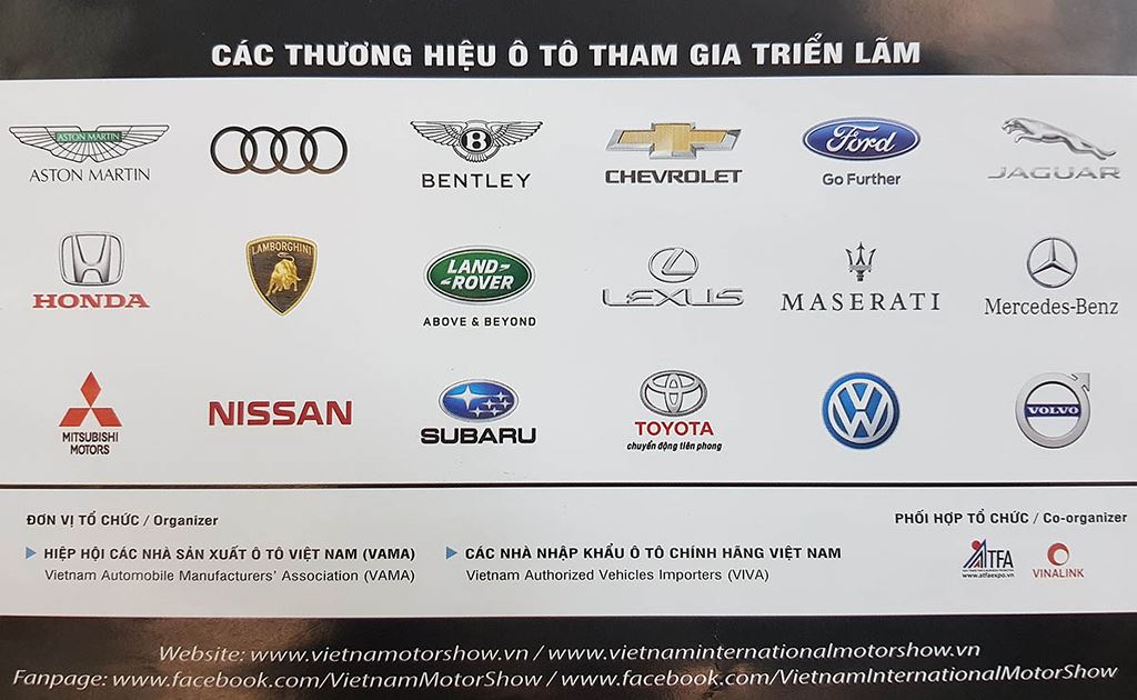 Vietnam Motor Show 2018, Triển lãm ô tô Việt Nam