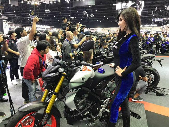 triển lãm Moto Expo 2018 Thái Lan, moto, siêu mẫu, girl and moto, girl and car