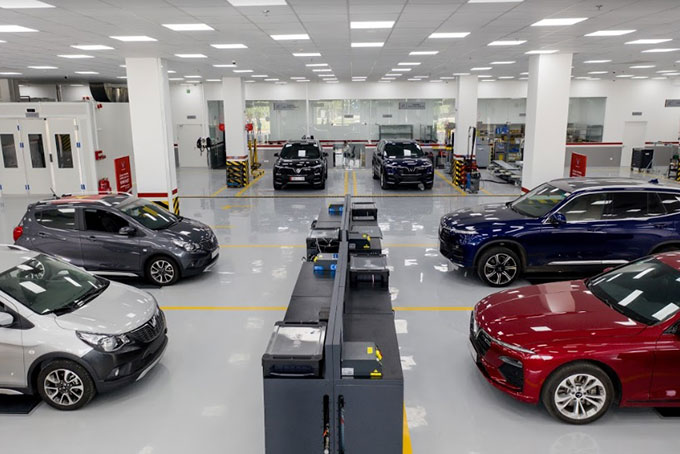 VinFast sẽ mở rộng và phát triển hệ thống xưởng dịch vụ trên toàn quốc