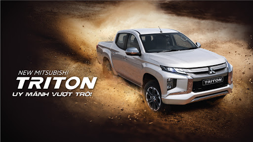 Mitsubishi Triton giảm giá bán