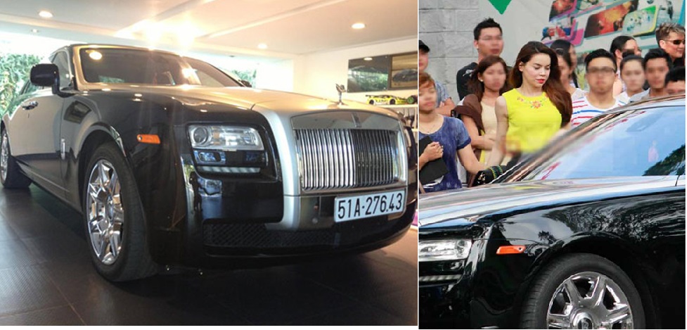 Chiếc Roll-Royce với giá 5,5 tỷ đồng của Hồ Ngọc Hà