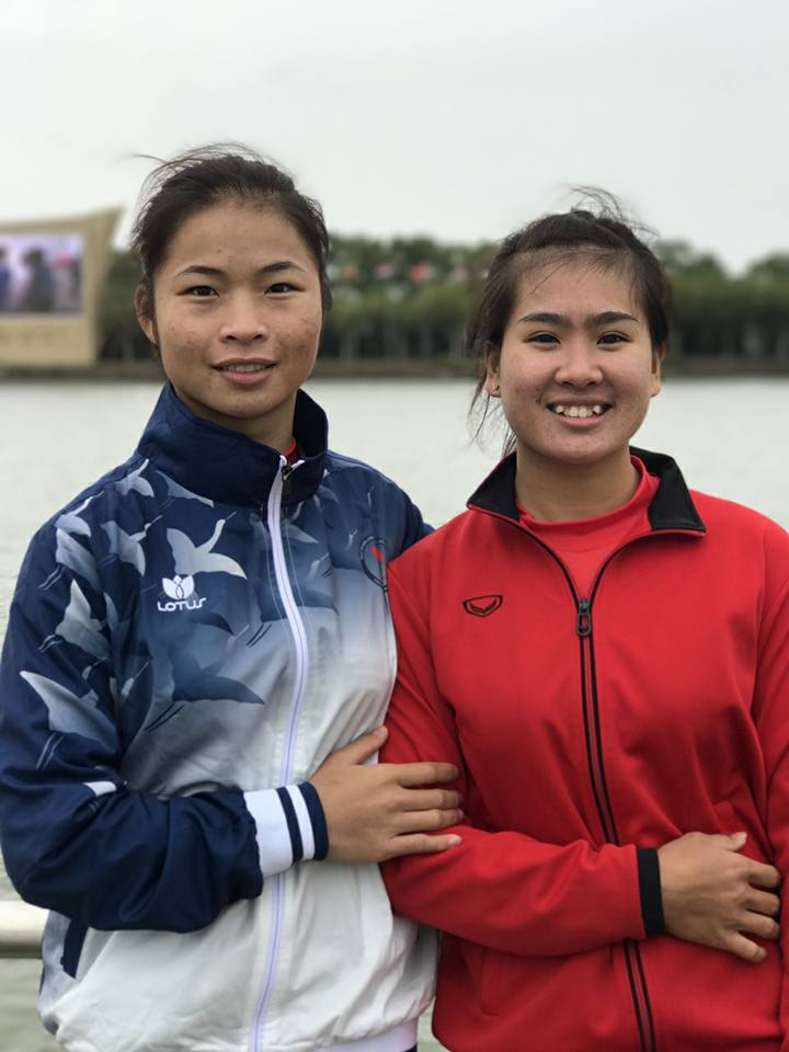 Truong Thi Phuong gianh 3HC tai giai Canoeing chau A 2017