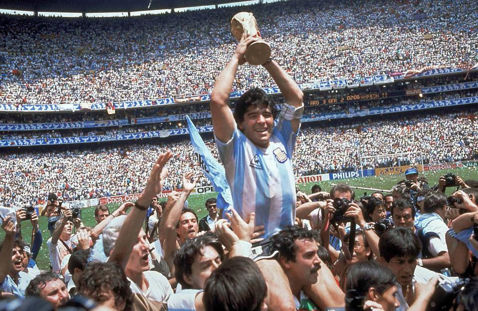 Puskas, Maradona, Pele, Ronaldinho, Baggio, Zidane, Pháp, Brazil, Argentina, World Cup