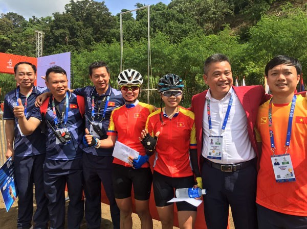 sea games 30, sea games 2019, xe đạp, huy chương vàng, Đinh Thị Như Quỳnh, Cà Thị Thơm