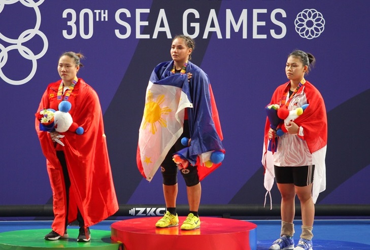 sea games 30, sea games 2019, philippines, việt nam, nguyễn thị vân, nguyễn thị vân bị cướp huy chương vàng, hcv, cử tạ