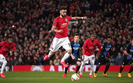 Manchester United, Chelsea, Bruno Fernandes, MU vs Brugge, Europa League