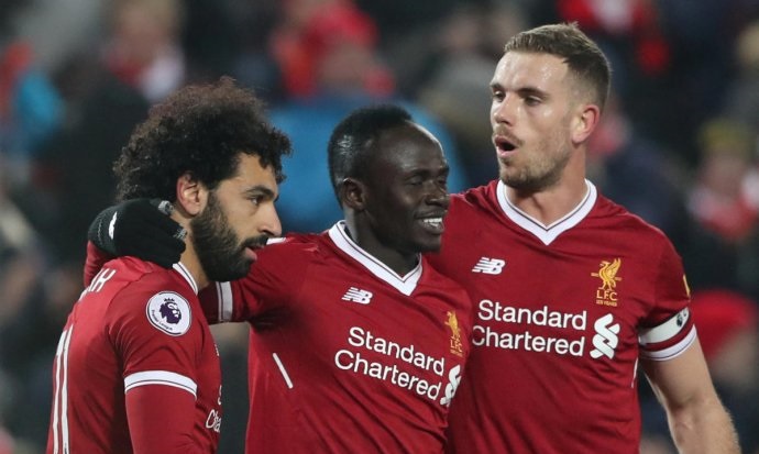 Liverpool, Man City, Henderson, Mane, Salah, Van Dijk, De Bruyne