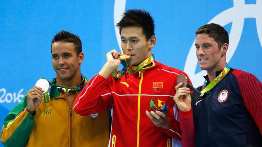Trung Quốc, Tôn Dương, Sun Yang, Olympic