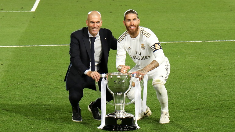 Real Madrid, Sergio Ramos, Zidane, real vô địch