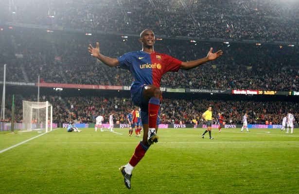 Samuel Eto'o, FC Barcelona, UEFA Champions League