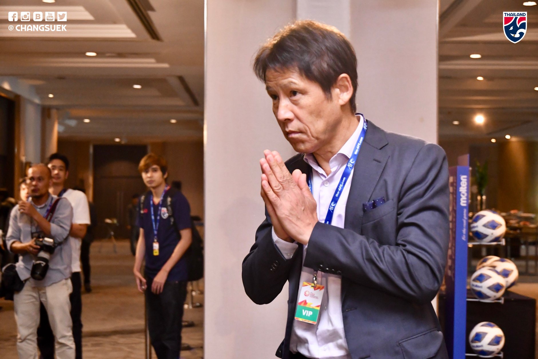 HLV Akira Nishino, Kết quả bốc thăm VCK U23 châu Á, U23 Thái Lan, VCK U23 Châu Á, SEA Games 30