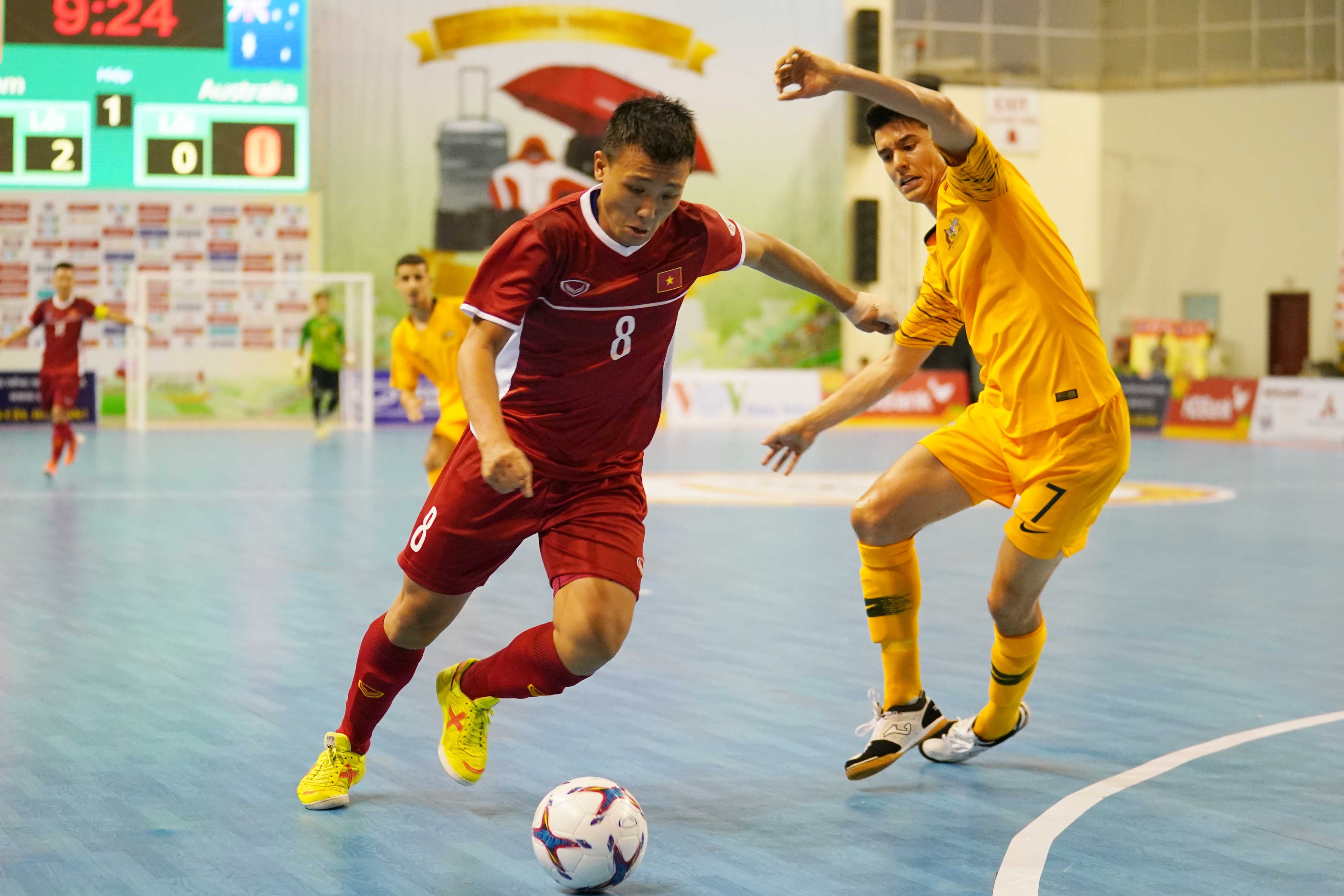 Kết quả Futsal Việt Nam vs Futsal Australia, Futsal Việt Nam 2-0 Futsal Australia, KQ Futsal ĐNÁ 2019