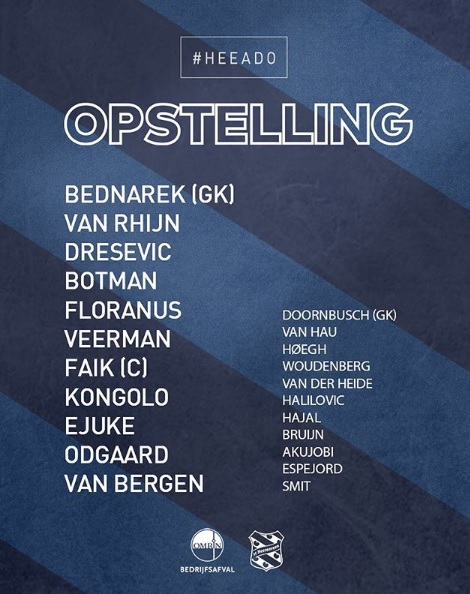 Heerenveen 1-1 ADO Den Haag