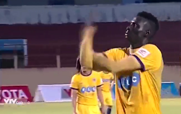 Omar, Pape Omar, FLC Thanh Hóa, FLC Thanh Hóa 2-0 Sanna Khánh Hòa, V-League 2017