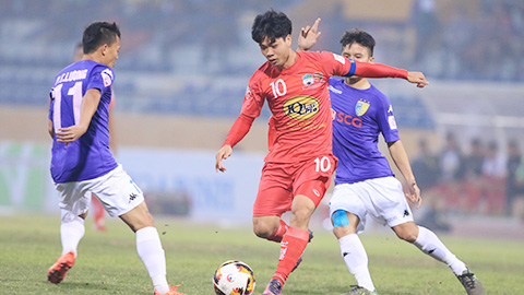 Công Phượng, Nguyễn Công Phượng, HAGL, HAGL vs Hà Nội, V-League 2017, Công Phượng chấn thương