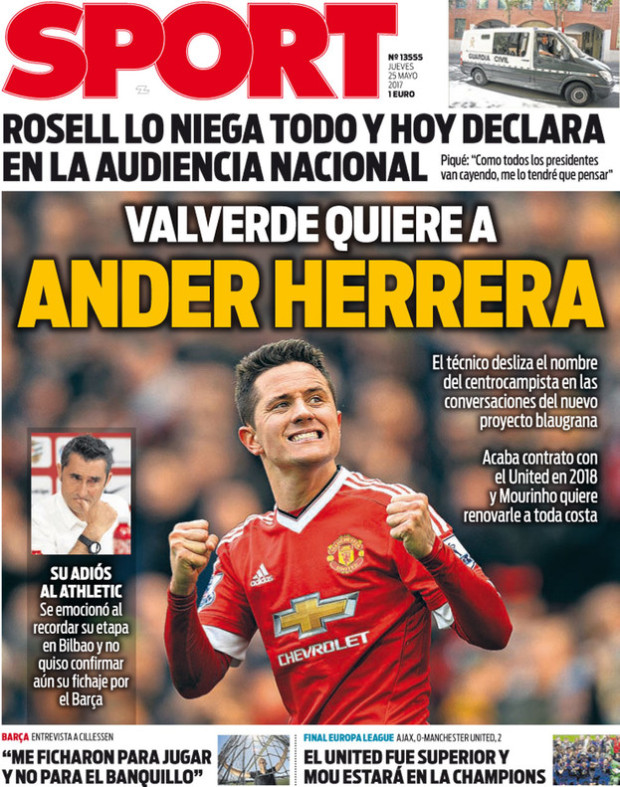 Ander Herrera, chuyển nhượng MU, chuyển nhượng Barca, Man Utd, tin tức MU, tin tức Barca
