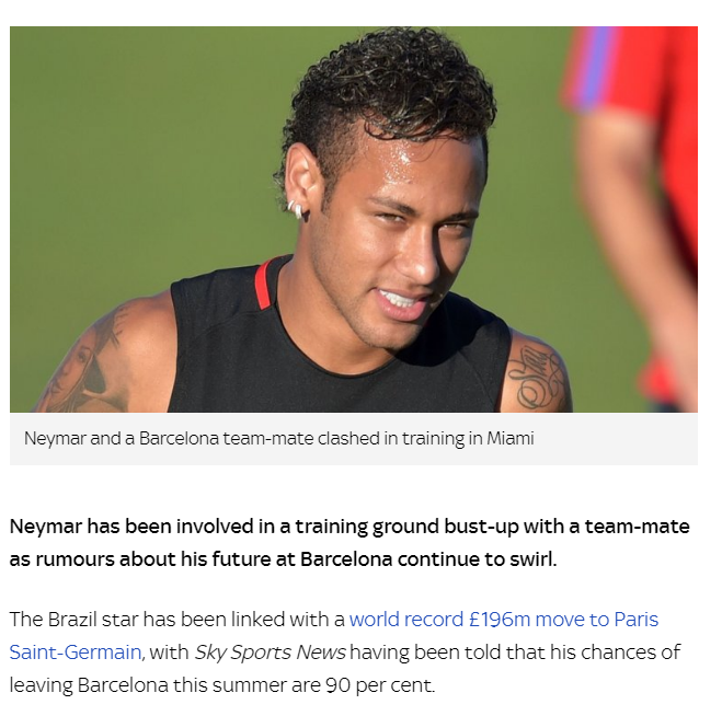 Neymar, PSG, Barca, chuyển nhượng 29 tháng 7, chuyển nhượng Barca