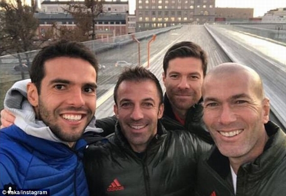 Kaka, Zidane, Del Piero, HLV Park Hang Seo