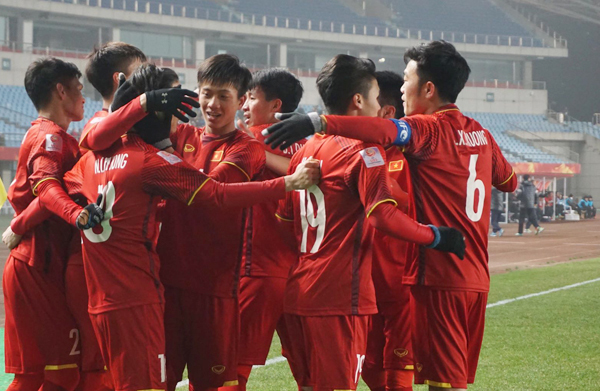 U23 Việt Nam, u23 châu Á 2018, U23 Việt Nam 3-3 U23 Iraq