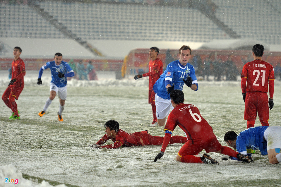 U23 Việt Nam, U23 châu Á 2018, U23 Việt Nam vs U23 Uzbekistan