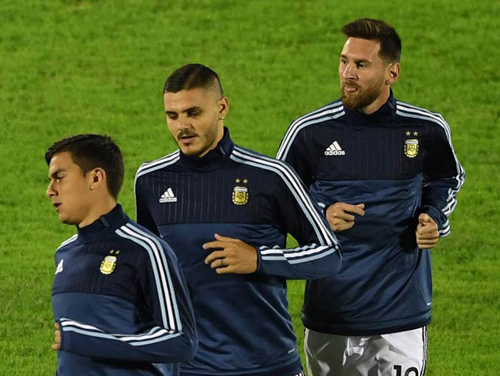 ĐTQG Argentina, Argentina, Messi, Dybala, Icardi