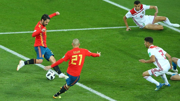 Kết quả Tây Ban Nha vs Maroc, tỷ số Tây Ban Nha vs Maroc, kết quả World Cup, Tây Ban Nha vs Maroc