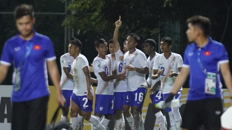 U16 Việt Nam, VCL u16 châu Á 2018, U16 Ấn Độ
