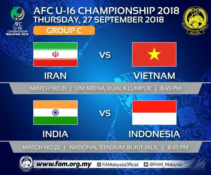 VCK U16 châu Á, U16 Việt Nam, u16 Iran, U16 Việt Nam vs U16 Iran