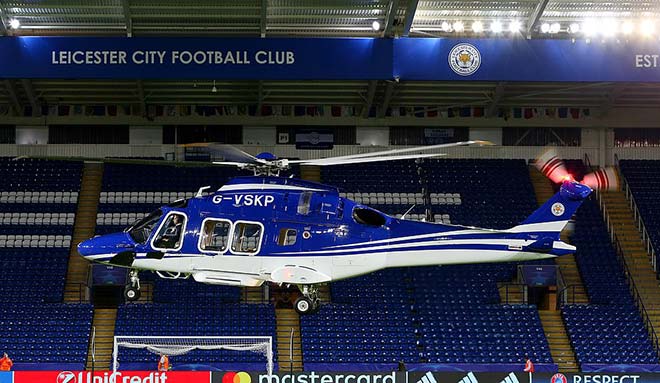 Leicester City, trực thăng của Leicester City, Vichai Srivaddhanaprabha
