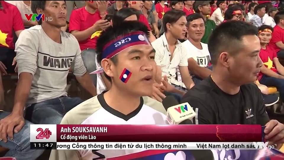 CĐV Lào, AFF Cup 2018 Việt Nam, ĐTQG Việ Nam