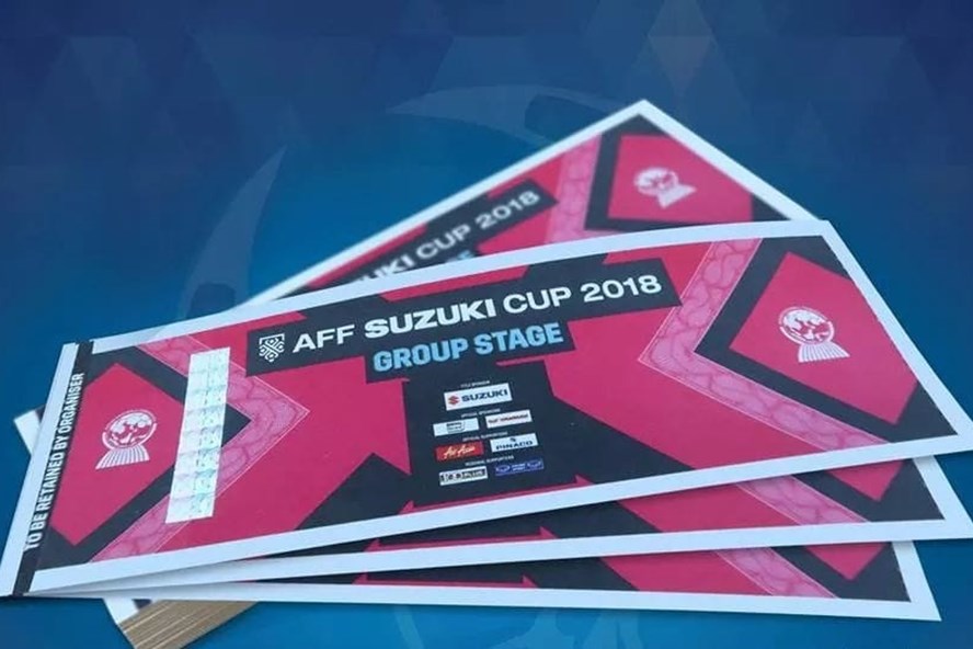 AFF Cup 2018, bán vé onlịne, bán vé AFF Cup, VFF